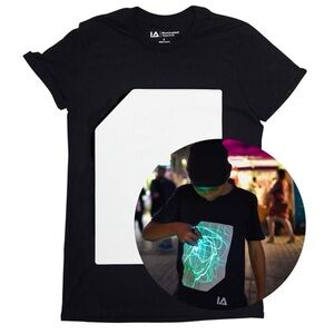 Glow in the Dark T-Shirt Black Green